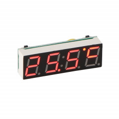 Module d'horloge numérique de haute précision RX8025T LED Tube numérique Horloge électronique (rouge)