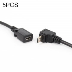 5 PCS Micro Micro Micro mâle au câble d'extension féminin (Bend Up Bend)