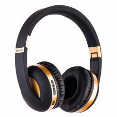 Casque de sport Bluetooth sans fil Subwoofer sans fil MH4 (Gold)