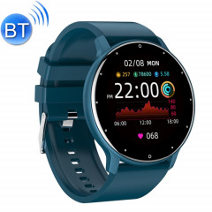 ZL02 Smart Carrelage Tendance artérielle Surveillance de l'oxygène Podomètre sportif Wireless Bluetooth Montre (Bleu)