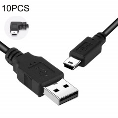 10pcs Driving Recorder Cord Cordon USB CHARGEUR DE BUCHE CHARGEUR, Style: 3,5 m + 1a (mini courbure gauche)
