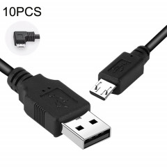 10pcs Driving Recorder Cord Cordon USB Chargeur de voiture Buck, style: 3,5 m + 1a (courbure gauche Android)