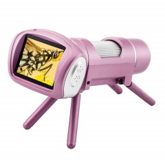 Microscope de caméra pour enfants Microscope électronique USB Microscope Digital Gallyzer (rose)