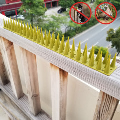 12 PCS Nails anti-oiseaux d'oiseau en plastique PLACES (GROURS)