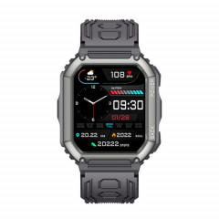 KR06 1,8 pouces fréquence cardiaque surveillance de la pression artérielle Smart Calling Watch (noir)