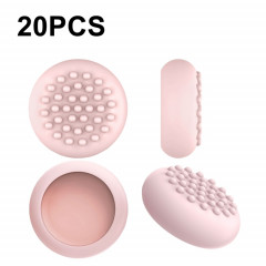 20 PCS Peripheral Button VR Handle Rocker Housse de protection en silicone, pour Oculus Quest 2 (Rose)