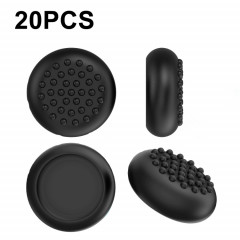 20 PCS Peripheral Button VR Handle Rocker Housse de protection en silicone, pour Oculus Quest 2 (Noir)