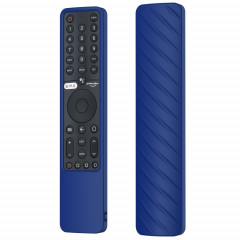 Convient pour Xiaomi P1 Remote Control Twill Housse en silicone anti-chute lavable (bleu)