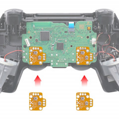 2 PCS Controller Analog Thumb Stick Drift Fix Mod pour PS5 / PS4 / Xbox One (Orange)