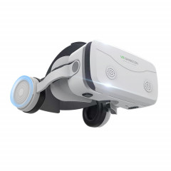 VR SHINECON G15E Casque spécial pour téléphone tout-en-un portant des lunettes 3D Console de jeu VR (Blanc)