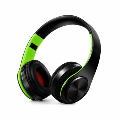Casque sans fil Bluetooth LPT660 casque de sport stéréo HIFI (noir + vert)