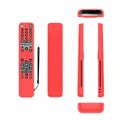 Étui de protection en silicone anti-chute pour télécommande Y46 pour Sony RMF-TX600C / P / U / E 500U / E (rouge)