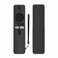 Pour Xiaomi 4K TV Stick Y48 Télécommande Housse de protection en silicone anti-chute (noir)