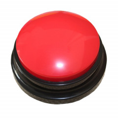 Pet Communication Button Dog Vocal Box Enregistrement Vocalizer, Style: Modèle d'enregistrement (Rouge)