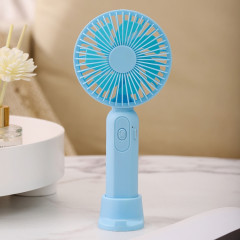 Mini ventilateur portable M9 Ventilateur de bureau de charge USB extérieur 800 mAh (bleu)