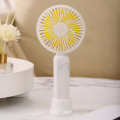 M9 Handheld Mini Fan Outdoor USB Charging Desktop Fan 800mAh (Blanc)
