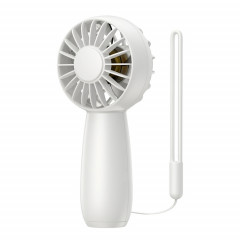 Mini ventilateur de moteur sans balais portatif USB extérieur, style : 1500 mAh (blanc)