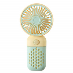 Z8 Handheld Cute Mini USB Fan Ventilateur de bureau portable pour dortoir (jaune)