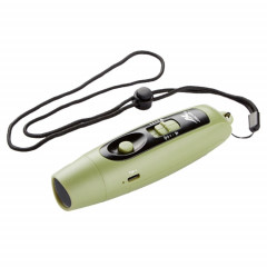 JUNCTION Sifflet d'entraînement en plein air avec chargement USB et commande de trafic à décibels élevés avec fonction d'éclairage (vert)