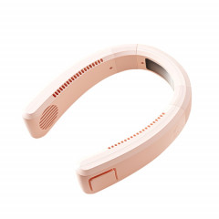 WT-F54 vent de tous les côtés longue durée de vie de la batterie semi-conducteur refroidissement ventilateur de cou suspendu (rose)
