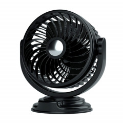 Ventilateur silencieux de voiture d'alimentation en air multi-angle rotatif F611 (USB)