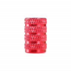 Pour Xiaomi M365 / Pro 5pcs Scooter électrique Bouche de gaz en alliage d'aluminium anti-poussière (rouge)