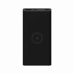 Batterie externe portable de voyage d'origine Xiaomi 10000mAh Wireless Power Bank (noir)