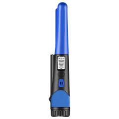 Détecteur de métaux portable avec écran LCD Gold Treasure Hunter avec lampe de poche (bleu)