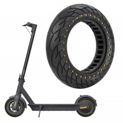 Pour Scooter électrique Ninebot MAX G30, pneu gonflable solide en nid d'abeille 10x2.5 (fente de 44mm jaune)