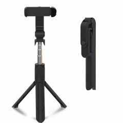 Trépied de téléphone portable XT09 Live, support de perche à selfie Bluetooth (noir)
