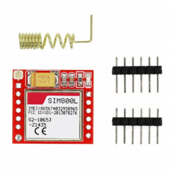 Carte adaptateur SIM800L GPRS, Module GSM, carte Micro SIM, carte centrale, Mod GSM (sans antenne)