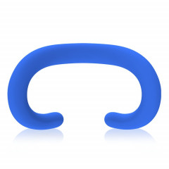Pour Apple Vision Pro Masque pour les yeux en silicone Étui en silicone remplaçable anti-transpiration et anti-poussière (bleu)