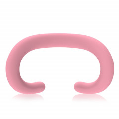 Pour Apple Vision Pro Masque pour les yeux en silicone Étui en silicone remplaçable anti-transpiration et anti-poussière (rose)