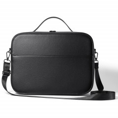 Pour Apple Vision Pro casque sac de rangement multifonctionnel étui de transport (noir)