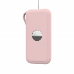 Pour Apple Vision Pro accessoires étui de protection d'alimentation batterie coque de stockage en Silicone (rose)