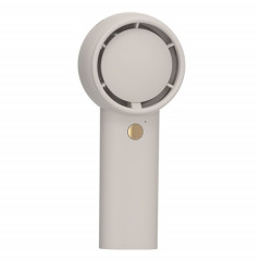 Mini ventilateur électrique portatif Turbo, petit ventilateur Portable rechargeable par USB (marron clair)