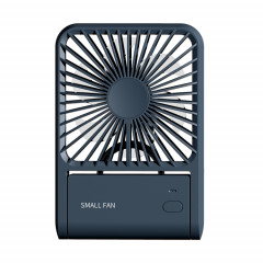 HX-123 USB chargeant le bureau mural pliant mince et léger petit ventilateur (bleu)