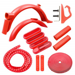 Pour Xiaomi M365 Pro / Pro 2 AIMITE 13 pièces/ensemble accessoires de scooter électrique (rouge)