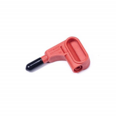 Tête d'aspiration magnétique sans soudure pour multimètre 4 mm (rouge BC0017013400)