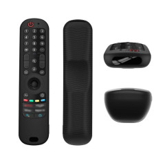 Housse de protection antichute en silicone pour télécommande LG AN-MR21/22/23/24 (GC/N/GA) (noir)
