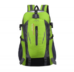 Sac d'alpinisme de voyage de grande capacité Hommes et femmes Sports de plein air Loisirs Sac à dos étanche en nylon (vert)