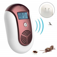 Répulsif antiparasitaire à ultrasons électronique (rouge)