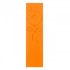 6 PCS étui de protection en silicone souple TPU étui de protection en caoutchouc à distance pour télécommande Xiaomi I Mi TV Box (orange)