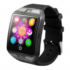 Q18 1.54 pouces TFT écran MTK6260A 360MHz Bluetooth 3.0 Smart Bracelet Montre Téléphone avec podomètre et moniteur de sommeil et calculatrice et rappel d'appel et SMS / Wechat Alertes & Affichage de
