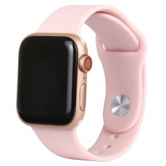 Modèle d'affichage factice factice à écran noir non fonctionnel pour Apple Watch Series 6 40 mm (rose)