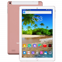 BDF P10 3G Téléphone Tablet PC, 10 pouces, 2GB + 32GB, Android 9.0, MTK8321160; OCTA Core, Support Dual Sim & Bluetooth & WiFi & GPS, Plug UE (Rose Gold)