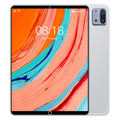 Tablette d'appel téléphonique X6 Pro 3G, 10,1 pouces, 1 Go + 16 Go, Android 5.1 MT6592 Octa Core, prise en charge double SIM, WiFi, BT, GPS (blanc)