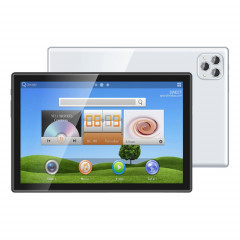 Tablette PC BDF P50 4G LTE, 10,1 pouces, 8 Go + 128 Go, Android 12.0 MTK6762 Octa Core, prise en charge double SIM et Bluetooth et WiFi,  (argent)