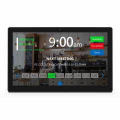 Tablette PC commerciale WA1542T, 15,6 pouces, 2 Go + 16 Go, Android 8.1 Quad Core 1,8 GHz, Bluetooth & WiFi & Ethernet & OTG, avec barre lumineuse LED (noir)