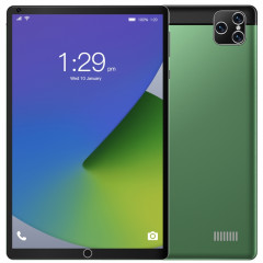 P8 3G Appel téléphonique Tablette PC, 8 pouces, 1 Go + 16 Go, Android 5.1 MT6592 Octa Core, Prise en charge du double Sim, WiFi, Bluetooth, GPS, UK Plug (Green)